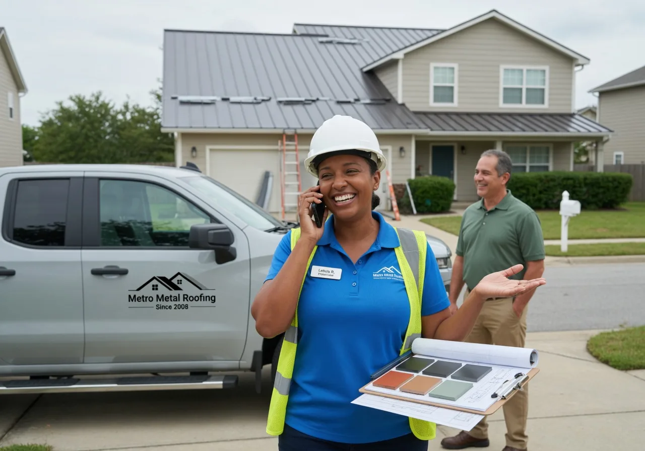 Metal Roof Repair in Clarita, OK